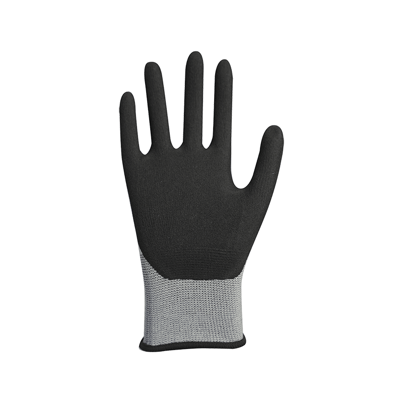 15G najlon/spandex podstava s premazom od pješčanog nitrila
